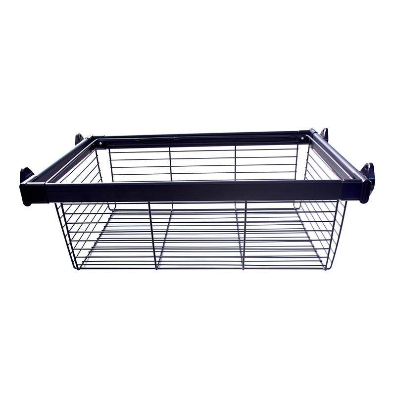 衣柜拉篮抽屉式抽拉篮伸缩裤架用衣帽间拉篮内置收纳铁线裤抽架,淘宝优惠券,粉丝福利购,淘宝优惠卷