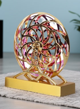 创意牛顿摆件永动机摇摆不停桌面玄关电视摆件现代简约家居装饰品