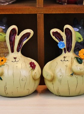 欧式风田园长耳朵大蒜新房装饰品