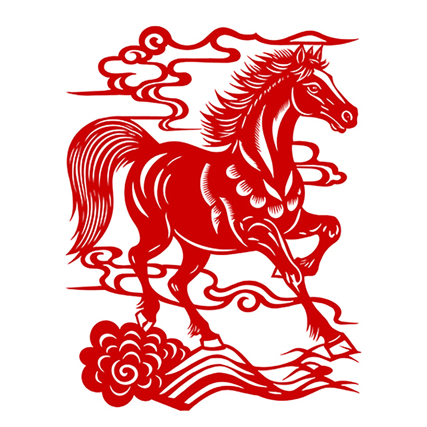 马年剪纸图样9张马踏祥云手工刻纸底稿图案春节窗花图样打印底稿,淘宝优惠券,粉丝福利购,淘宝优惠卷