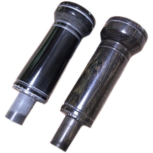 新款天然黑水牛角 紫光檀 黑檀制作的号嘴木号角嘴传统号角使用