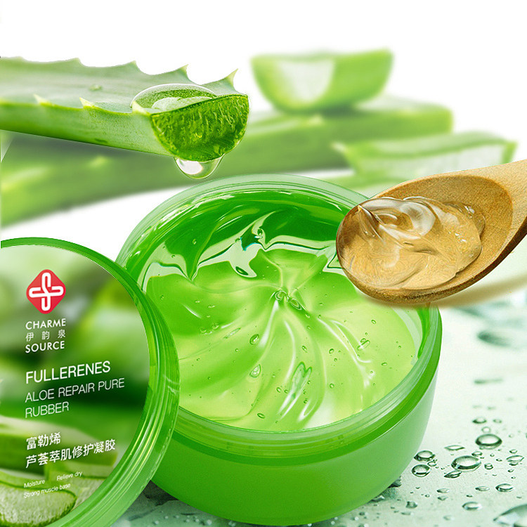 伊韵泉芦荟胶净痘补水晒后修护凝胶 伊韵泉乳液/面霜