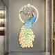 New Chinese style peacock entrance decorative painting light