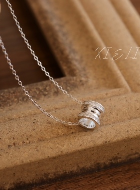 解里｜日常简约小蛮腰通体S925纯银项链女转运珠锁骨链生日礼物