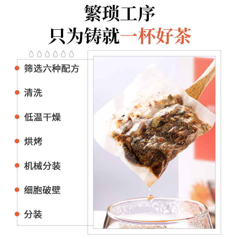 买2送1福东海胖大海枇杷决明子茶 东福大药房养生茶