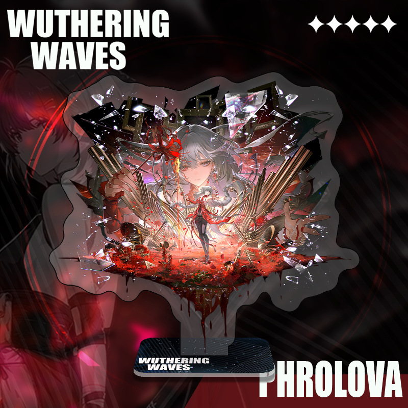 鸣潮场景立牌尤诺周边奥古斯塔同人立绘弗洛洛亚克力谷子官谷平替 - 图1