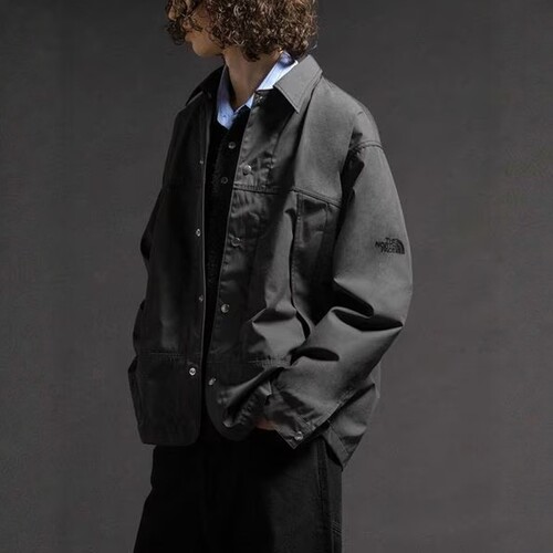 TNF × monkey time 65/35 FIELD JACKET 26SS 北面紫标联名夹克 - 图1