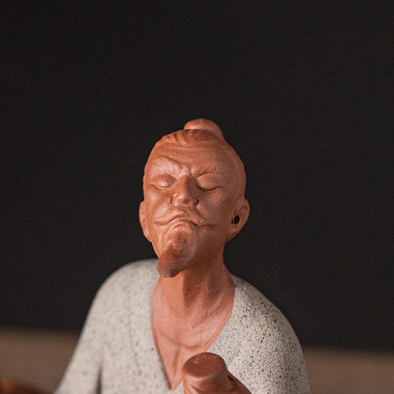 中式历史人物茶圣陆羽雕像塑茶室桌面工艺品陶瓷李白邀月禅意摆件,淘宝优惠券,粉丝福利购,淘宝优惠卷