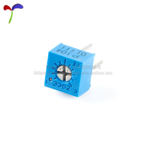 原装3362P-1-104LF 100K ±10% ±100ppm/℃ 电位器精密可调电阻 - 图1