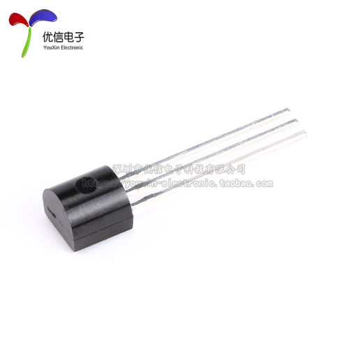 原装正品 MPS2222A TO-92 NPN 40V/0.6A 直插三极管 铜脚（20只） - 图0