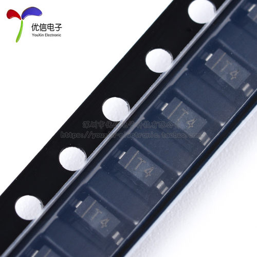 原装正品 1N4148W 丝印T4 SOD-123 100V150mA贴片开关二极管 20只 - 图2