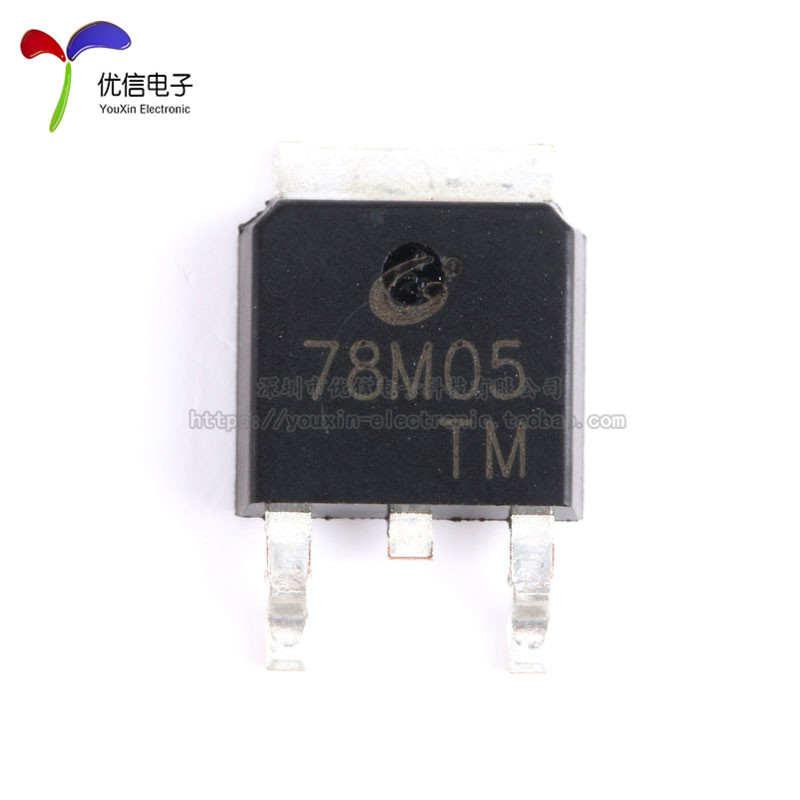 原装正品 CJ78M05 TO-252-2 0.5A/5V/1.25W线性稳压电路芯片 5只-图0