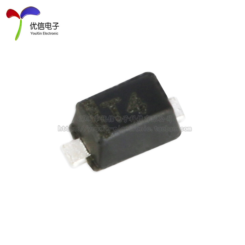 原装正品 1N4148WT 丝印T4 SOD-523 75V/150mA 开关二极管 20只 - 图0