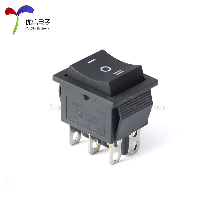 船型/形开关 KCD4 2档4脚 2档6脚 3档6脚 31*25mm 带灯 翘板开关,淘宝优惠券,粉丝福利购,淘宝优惠卷