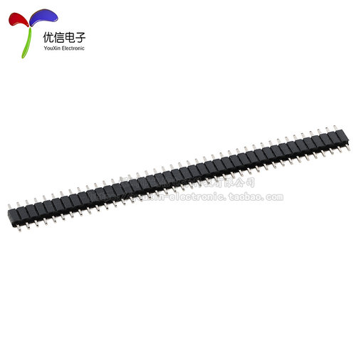 双塑排针2.0/2.54mm间距1*40P2*40P 单双排针加长排针3+3 3+4 3+6 - 图3