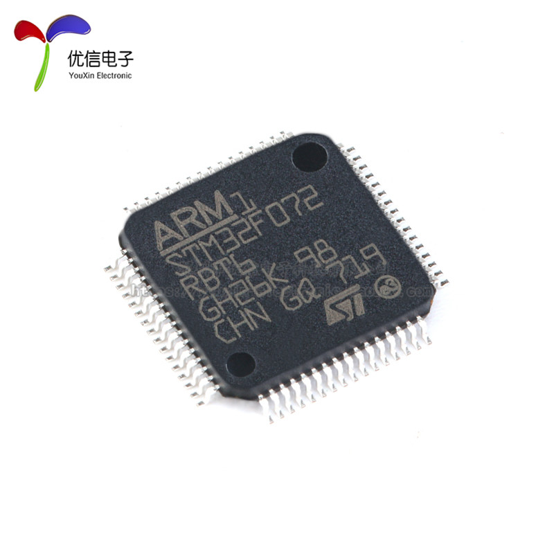 原装正品 STM32F072RBT6 LQFP-64 ARM Cortex-M0 32位微控制器MCU - 图0