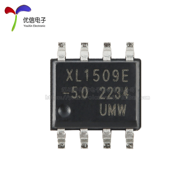 UMW XL1509E-5.0 SOP-8 5V/3A 150KHz PWM降压DC-DC转换器芯片-图2