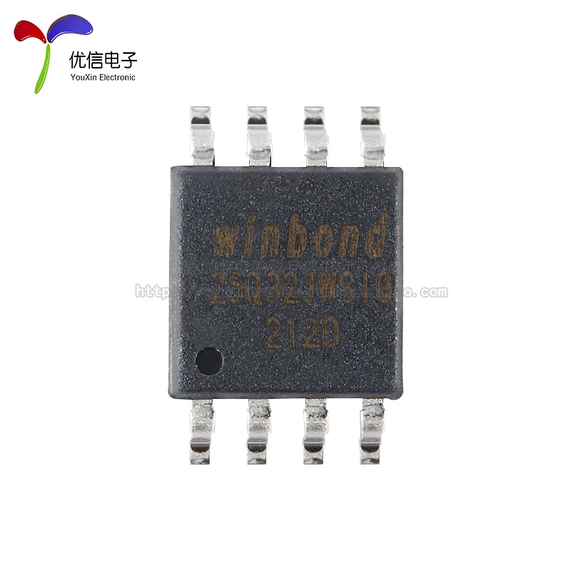 原装正品贴片 W25Q32JWSSIQ SOIC-8 1.8V 32M-bit串行闪存芯片-图2