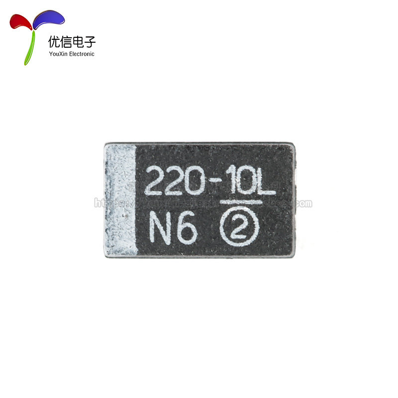 CASE-D_7343贴片钽电容 220uF(227)±10% 10V 293D227X9010D2TE3_虎窝淘