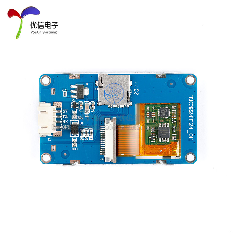 USART HMI 智能串口屏 T1系列 2.4寸液晶显示屏 2.4触摸屏 液晶屏