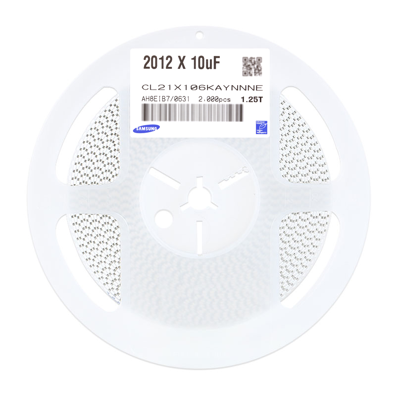 原装正品0805贴片电容 10uF(106) ±10% 25V X6S CL21X106KAYNNNE - 图0