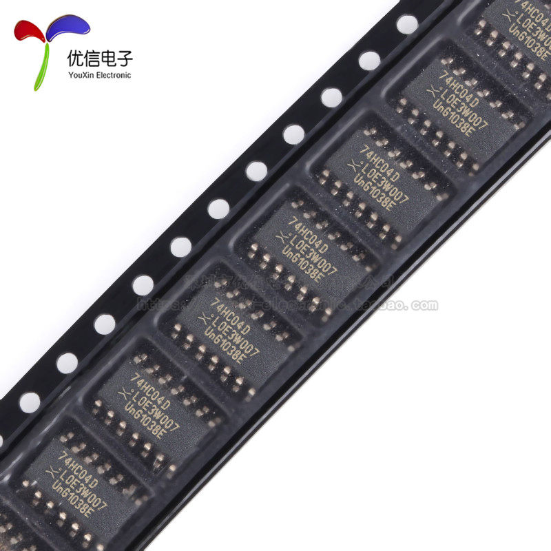 原装正品 74HC04D,653 SOIC-14 六路反相器 贴片逻辑芯片 - 图2
