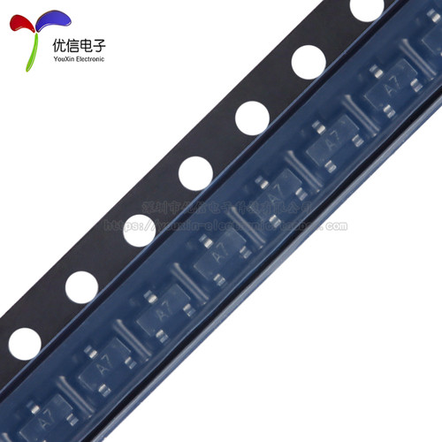 原装正品 UMW BAV99 A7 SOT-23 70V/200mA 贴片开关二极管 (20只) - 图1