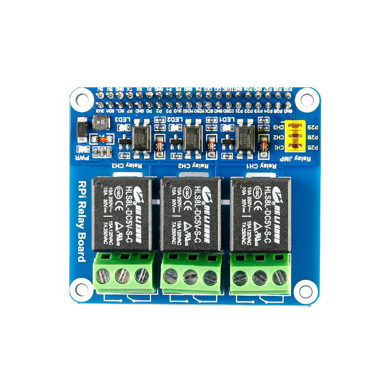 Raspberry Pi 树莓派3代B+/4B 继电器模块扩展板智能家居 - 图0