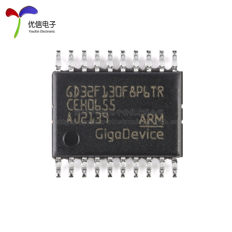 原装GD32F130F8P6TR TSSOP-20 ARM Cortex-M3 32位微控制器-MCU - 图1