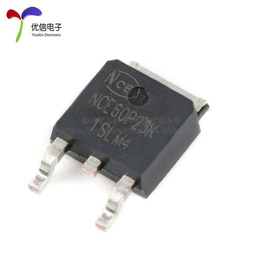 原装正品 NCE60P25K TO-252-2 -60V/-25A P沟道 MOS场效应管芯片 - 图1