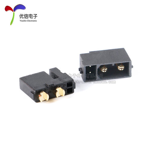 原装正品XT30PB(2+2)-M/F 公母头航模锂电池控制器动力连接器插头 - 图1