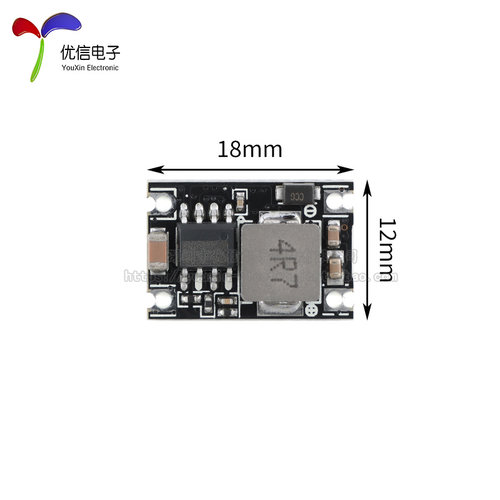 Mini DC-DC降压电源模块 3A稳压模块 24V转固定3.3/5/9/12V输出 - 图3