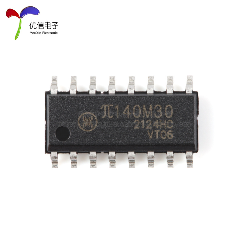 原装π140M30 SOIC-16增强型ESD 3kVrms 10Mbps四通道数字隔离器-图1