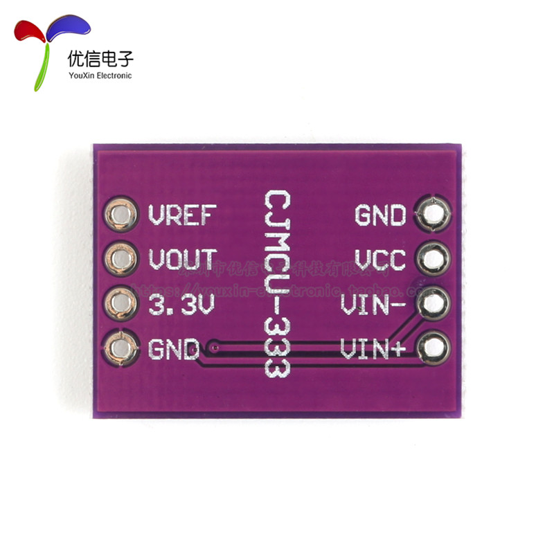 CJMCU-333 INA333信号放大器多功能三运放精密仪表放大器模块-图2