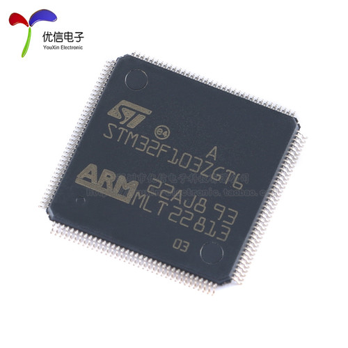 原装 STM32F103ZGT6 LQFP-144 ARM Cortex-M3 32位微控制器-MCU - 图0