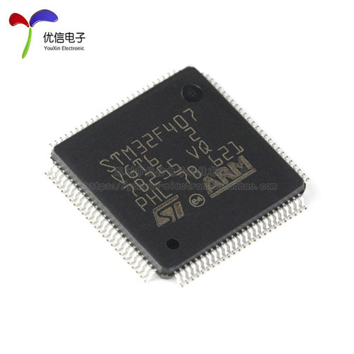 原装正品STM32F407VGT6 LQFP-100 ARM Cortex-M4 32位微控制器MCU - 图0