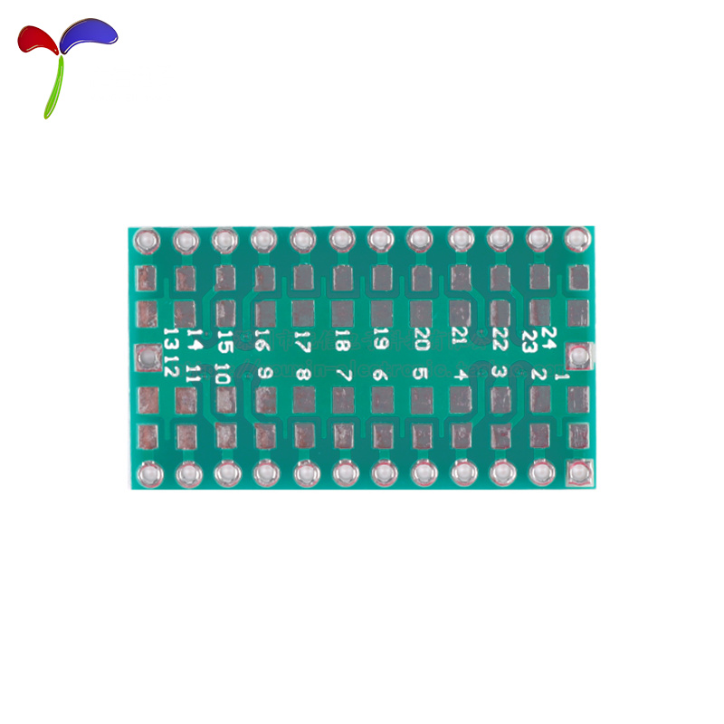 【优信电子】SOP24/SSOP24转接板贴片转直插DIP1.0mm间距IC测试板 - 图2