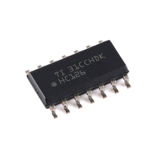原装正品 SN74HC126DR SOIC-14三态输出四路总线缓冲器闸逻辑芯片 - 图0