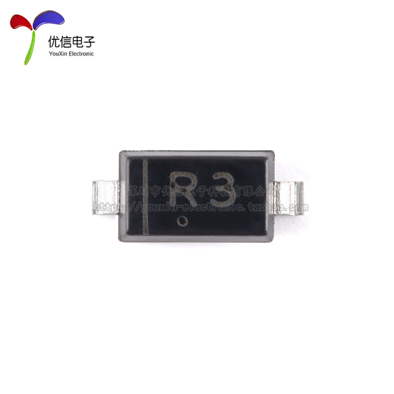 原装正品 MBR0530 R3 SOD-123 30V 500mA 肖特基二极管（10只） - 图2