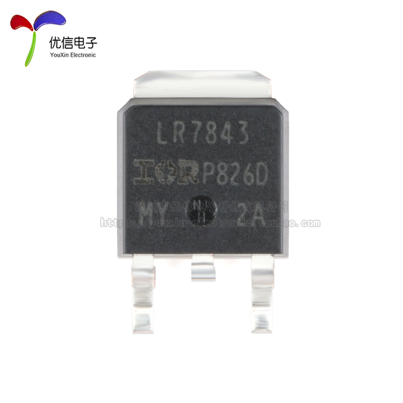 原装正品 IRLR7843TRPBF TO-252-3 N沟道30V/161A 贴片MOSFET芯片 - 图0