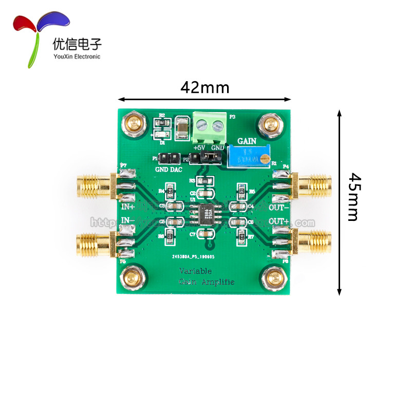 IVA-05208超宽带差分放大器模块 差分输入/输出 单端输入输出电路 - 图3