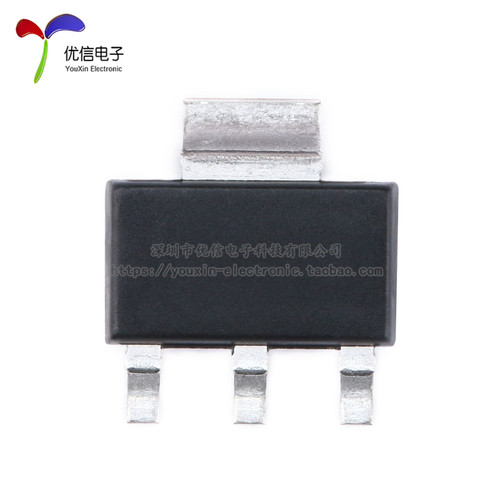 原装正品 贴片 AMS1117-1.8 SOT-223 电源降压IC 线性稳压LDO芯片 - 图1