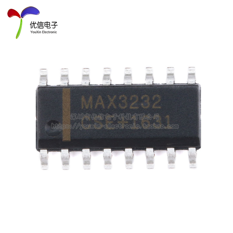 原装正品 MAX3232CSE+T SOIC-16 RS-232接口集成电路芯片 3-5.5V - 图0