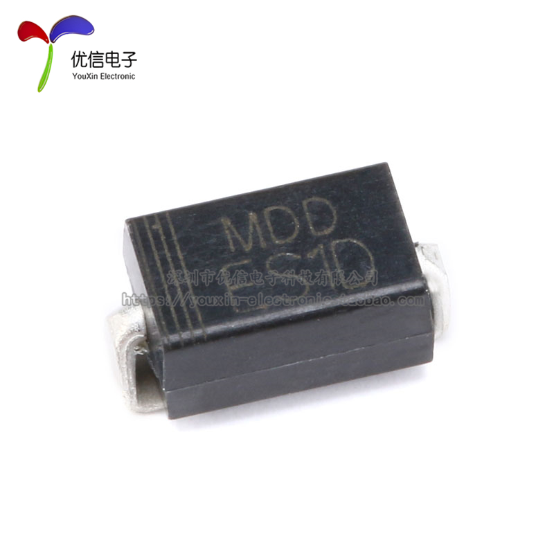 原装正品 ES1D SMA(DO-214AC) 1A/200V 贴片快恢复二极管(10只) - 图0