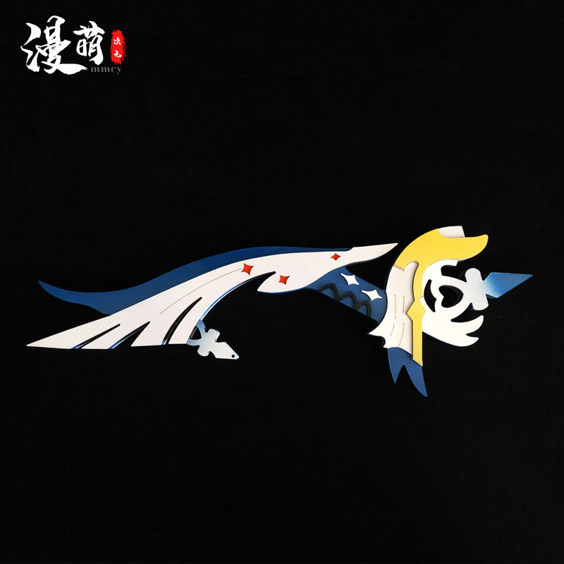 原神cos道具 阿莫斯之弓 安柏 甘雨 5星弓箭 游戏cosplay武器