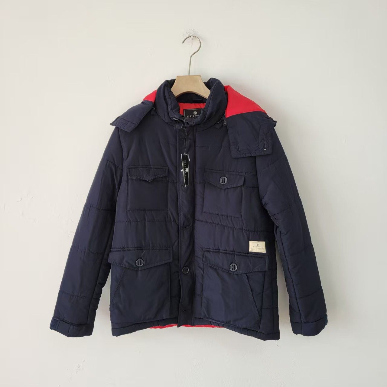 5款日系圆领菱形绗缝棉服女宽松薄款夹棉外套休闲棉衣纯色气质女,淘宝优惠券,粉丝福利购,淘宝优惠卷