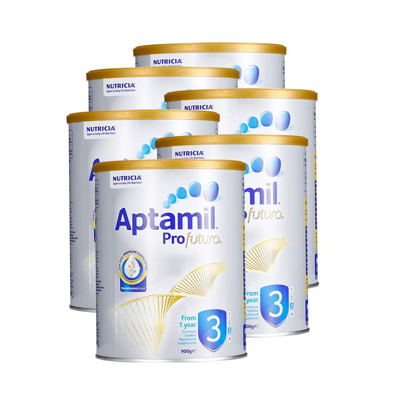 ChemistWarehouse海外旗舰店Aptamil/爱他美婴幼儿牛奶粉白金版3段6罐焕新升级装澳洲进口奶粉1