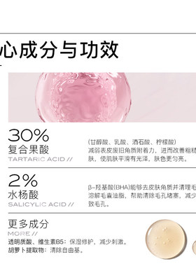 The Ordinary 30%果酸精华面膜水杨酸精华控油改善肌肤官方正品