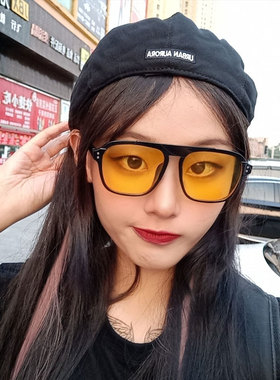 王俊凯同款黄色海洋片女ins个性