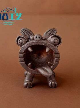 凹凸工艺云南大理文创大舌头摆件